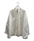 オオカミとフクロウオオカミトフクロウ）の古着「長袖ブラウス」｜ホワイト