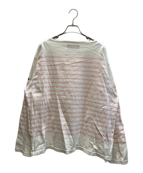 OUTIL（ウティ）OUTIL (ウティ) バスクボーダーシャツ ホワイト サイズ:1の古着・服飾アイテム