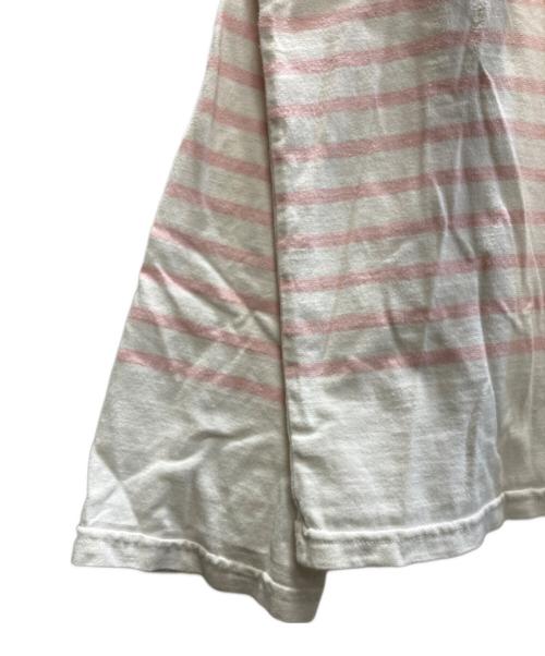 OUTIL（ウティ）OUTIL (ウティ) バスクボーダーシャツ ホワイト サイズ:1の古着・服飾アイテム