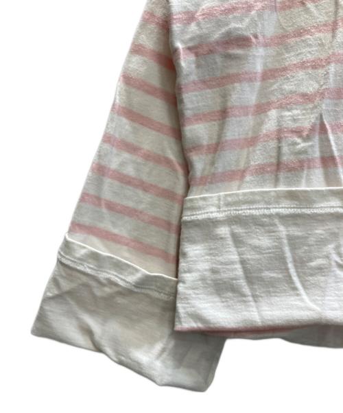 OUTIL（ウティ）OUTIL (ウティ) バスクボーダーシャツ ホワイト サイズ:1の古着・服飾アイテム