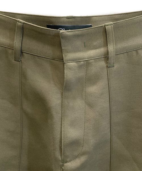 edition（エディション）edition (エディション) ツイルバギーベイカーパンツ グリーン サイズ:34の古着・服飾アイテム