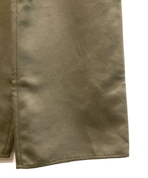 edition（エディション）edition (エディション) ツイルバギーベイカーパンツ グリーン サイズ:34の古着・服飾アイテム