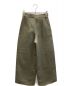 edition (エディション) ツイルバギーベイカーパンツ グリーン サイズ:34：4000円