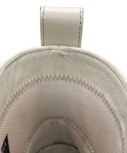 HUNTER（ハンター）HUNTER (ハンター) EXPLORER ANKLE ZIP FLATFORM BOOT ホワイト サイズ:US 8の古着・服飾アイテム