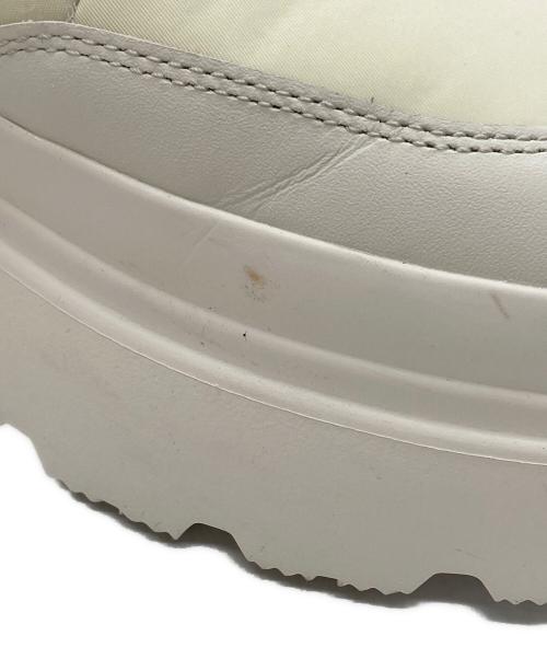 HUNTER（ハンター）HUNTER (ハンター) EXPLORER ANKLE ZIP FLATFORM BOOT ホワイト サイズ:US 8の古着・服飾アイテム