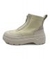 HUNTER (ハンター) EXPLORER ANKLE ZIP FLATFORM BOOT ホワイト サイズ:US 8：7000円