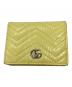 GUCCI（グッチ）の古着「ダブルGカードケース」｜イエロー