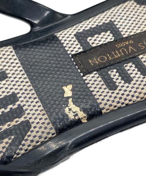 LOUIS VUITTON（ルイ ヴィトン）LOUIS VUITTON (ルイ ヴィトン) ラバーサンダル ブラック サイズ:SIZE 36の古着・服飾アイテム