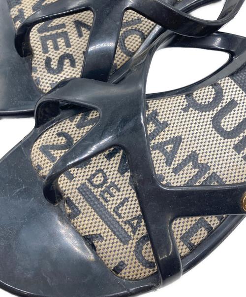 LOUIS VUITTON（ルイ ヴィトン）LOUIS VUITTON (ルイ ヴィトン) ラバーサンダル ブラック サイズ:SIZE 36の古着・服飾アイテム