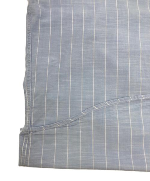 Frank&Eileen（フランクアンドアイリーン）Frank&Eileen (フランクアンドアイリーン) LUKE ストライプシャツ ブルー サイズ:SIZE Sの古着・服飾アイテム