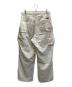 NULL TOKYO (ヌル トウキョウ) BEAMS (ビームス) 別注OUTSIDE LONG PANTS ホワイト サイズ:SIZE L：4480円
