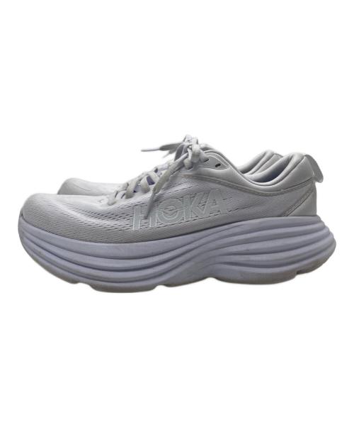 HOKAONEONE（ホカオネオネ）HOKAONEONE (ホカオネオネ) BONDI 8 ホワイト サイズ:SIZE 24.5cmの古着・服飾アイテム