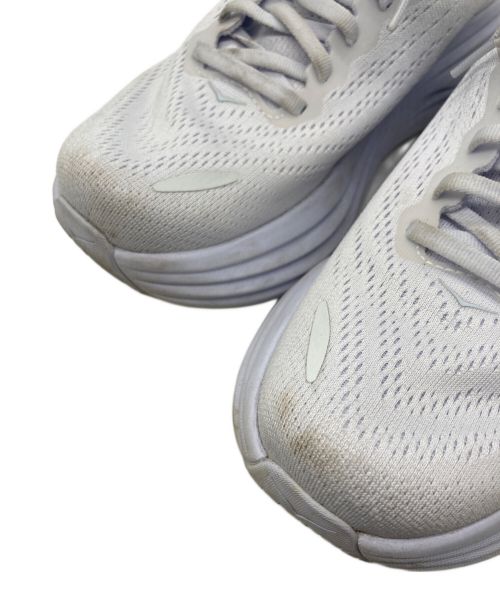 HOKAONEONE（ホカオネオネ）HOKAONEONE (ホカオネオネ) BONDI 8 ホワイト サイズ:SIZE 24.5cmの古着・服飾アイテム