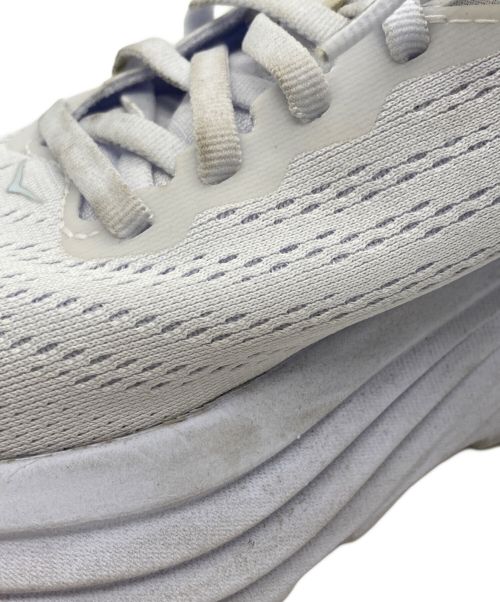 HOKAONEONE（ホカオネオネ）HOKAONEONE (ホカオネオネ) BONDI 8 ホワイト サイズ:SIZE 24.5cmの古着・服飾アイテム