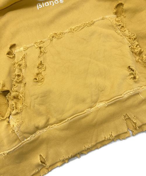 COCOLOBLAND（ココロブランド）COCOLOBLAND (ココロブランド) ハーフジップパーカー イエロー サイズ:XXLの古着・服飾アイテム