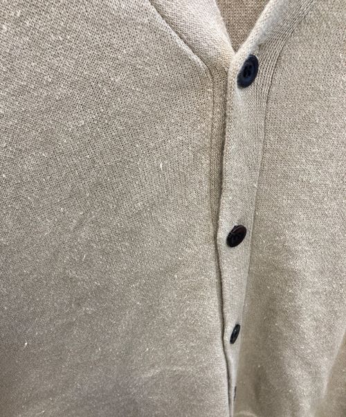 RHC Ron Herman（アールエイチシー ロンハーマン）RHC Ron Herman (アールエイチシー ロンハーマン) Linen Knit Cardigan ベージュ サイズ:Ｓの古着・服飾アイテム