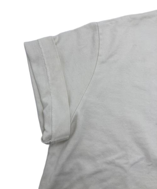 Salvatore Ferragamo（サルヴァトーレ フェラガモ）Salvatore Ferragamo (サルヴァトーレ フェラガモ) ロゴカットTシャツ ホワイト サイズ:Sの古着・服飾アイテム