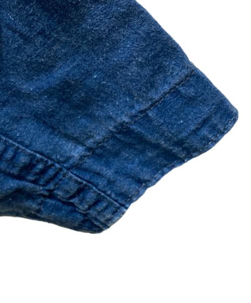 POST O'ALLS（ポストオーバーオールズ）POST O'ALLS (ポストオーバーオールズ) ジップアップデニムジャケット インディゴ サイズ:Mの古着・服飾アイテム