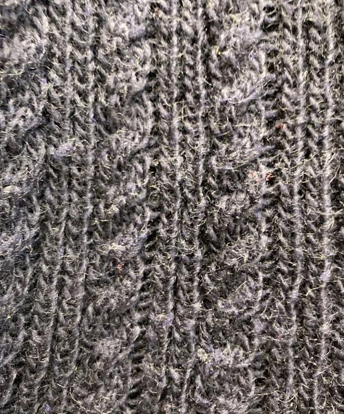 tricot COMME des GARCONS（トリココムデギャルソン）tricot COMME des GARCONS (トリココムデギャルソン) ケーブルニット ネイビー サイズ:記載なしの古着・服飾アイテム
