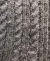 中古・古着 tricot COMME des GARCONS (トリココムデギャルソン) ケーブルニット ネイビー サイズ:記載なし：5000円