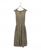 CP Shades×Ron Hermanシーピーシェイズ×ロンハーマン）の古着「別注ノースリーブワンピース」｜ブラウン