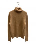 AMI Alexandre Mattiussiアミアレクサンドルマテュッシ）の古着「アルパカ混タートルネックニット」｜ブラウン