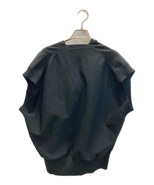 ETRE TOKYO（エトレトウキョウ）ETRE TOKYO (エトレトウキョウ) ニットベスト ブラック サイズ:FREEの古着・服飾アイテム