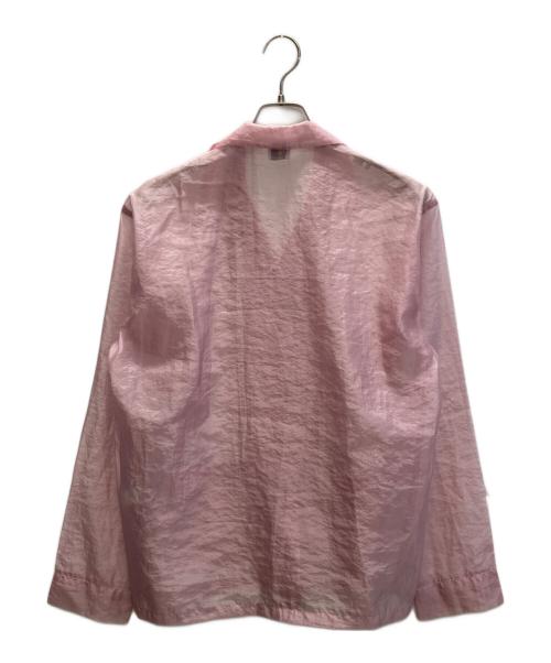 6(ROKU) BEAUTY&YOUTH（ロク ビューティーアンドユース）6(ROKU) BEAUTY&YOUTH (ロク ビューティーアンドユース) SUKE SHIRT ピンク サイズ:36の古着・服飾アイテム
