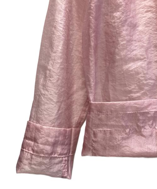 6(ROKU) BEAUTY&YOUTH（ロク ビューティーアンドユース）6(ROKU) BEAUTY&YOUTH (ロク ビューティーアンドユース) SUKE SHIRT ピンク サイズ:36の古着・服飾アイテム