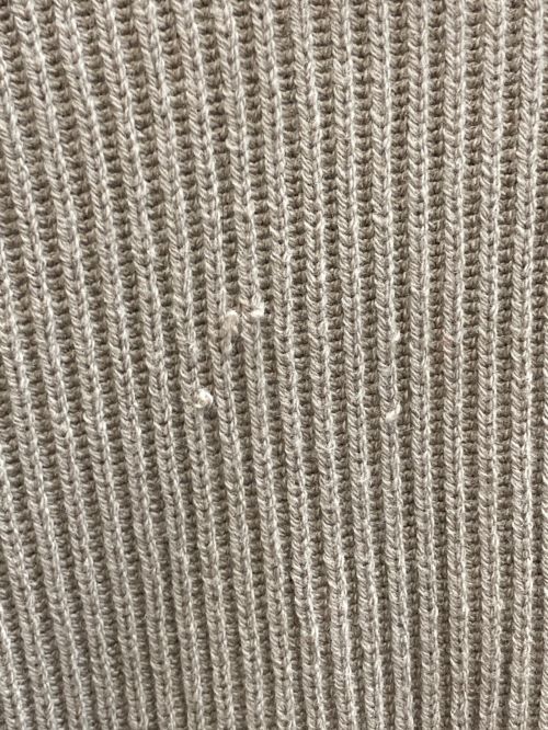 AURALEE（オーラリー）AURALEE (オーラリー) SUPER FINE WOOL RIB KNIT BIG P/O ブラウン サイズ:SIZE 0の古着・服飾アイテム