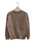 AURALEE (オーラリー) SUPER FINE WOOL RIB KNIT BIG P/O ブラウン サイズ:SIZE 0：8000円