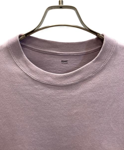 RHC Ron Herman（アールエイチシー ロンハーマン）RHC Ron Herman (アールエイチシー ロンハーマン) クルーネックTシャツ パープル サイズ:SIZE Sの古着・服飾アイテム