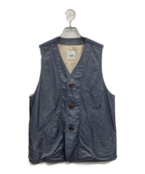 ELNEST（エルネスト）ELNEST (エルネスト) YOMANDE VEST FIRE TIME 難燃ベスト インディゴ サイズ:SIZE Lの古着・服飾アイテム
