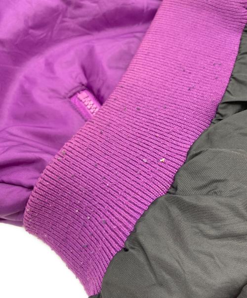 Columbia（コロンビア）Columbia (コロンビア) リバーシブル ナイロンジャケット ブラック×パープル サイズ:SIZE Lの古着・服飾アイテム