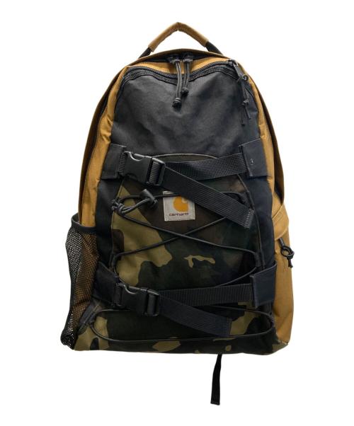CarHartt（カーハート）CarHartt (カーハート) KICKFLIP BACKPACK ブラック×ブラウンの古着・服飾アイテム