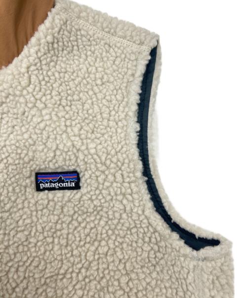 Patagonia（パタゴニア）Patagonia (パタゴニア) キッズ・レトロX・ベスト ベージュ サイズ:L(キッズ規格)の古着・服飾アイテム