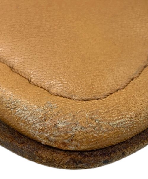 HERMES（エルメス）HERMES (エルメス) ダブルベルトサンダル ブラウン サイズ:SIZE 37の古着・服飾アイテム