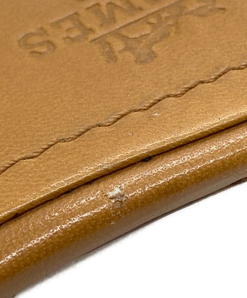 HERMES（エルメス）HERMES (エルメス) ダブルベルトサンダル ブラウン サイズ:SIZE 37の古着・服飾アイテム