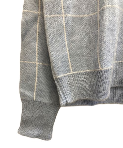 RASSVET（ラスベート）RASSVET (ラスベート) RASSVET CARDIGAN KNIT ブルー サイズ:SIZE Lの古着・服飾アイテム