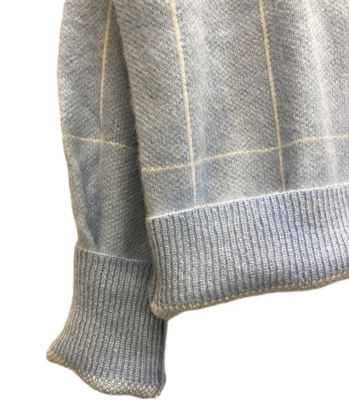 RASSVET（ラスベート）RASSVET (ラスベート) RASSVET CARDIGAN KNIT ブルー サイズ:SIZE Lの古着・服飾アイテム