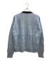 RASSVET (ラスベート) RASSVET CARDIGAN KNIT ブルー サイズ:SIZE L：4000円