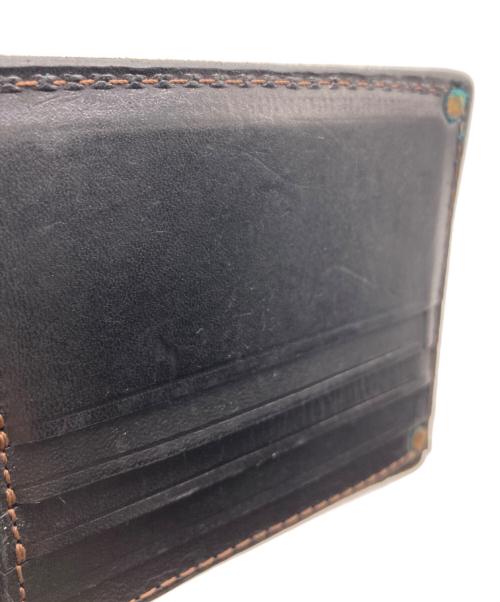 VINTAGE WORKS（ヴィンテージワークス）VINTAGE WORKS (ヴィンテージワークス) 2つ折り財布 ブラックの古着・服飾アイテム
