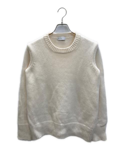 rencontrant（レンコントラント）Rencontrant (レンコントラント) カシミヤニット ホワイト サイズ:SIZE Mの古着・服飾アイテム