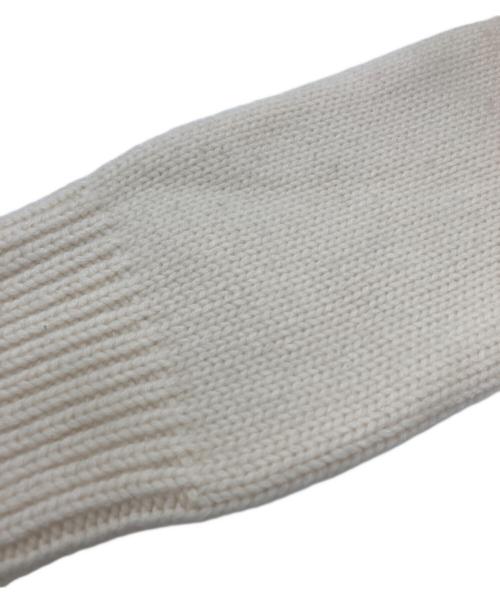 rencontrant（レンコントラント）Rencontrant (レンコントラント) カシミヤニット ホワイト サイズ:SIZE Mの古着・服飾アイテム