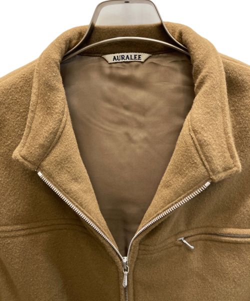 AURALEE（オーラリー）AURALEE (オーラリー) CASHMERE WOOL MOSSER VEST ブラウン サイズ:SIZE 4の古着・服飾アイテム