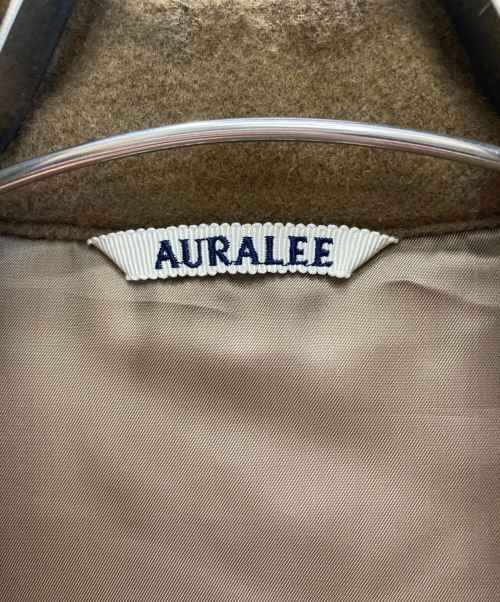 AURALEE（オーラリー）AURALEE (オーラリー) CASHMERE WOOL MOSSER VEST ブラウン サイズ:SIZE 4の古着・服飾アイテム