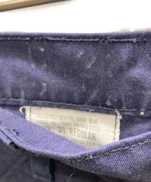 U'S NAVY（ユーエスネイビー）U'S NAVY (ユーエスネイビー) UTILITY PANTS ネイビー サイズ:31 REGULARの古着・服飾アイテム