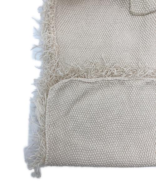 ADAWAS（アダワス）ADAWAS (アダワス) Vネックコットンローゲージワンピース ベージュ サイズ:SIZE Freeの古着・服飾アイテム