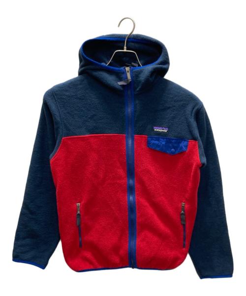 Patagonia（パタゴニア）Patagonia (パタゴニア) ライトウェイト・シンチ・スナップT・フーディー ネイビー×レッド サイズ:XSの古着・服飾アイテム