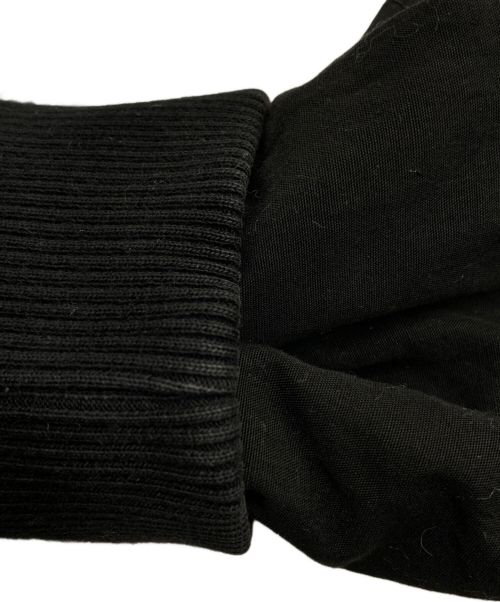 Martin Margiela 6（マルタンマルジェラ 6）Martin Margiela 6 (マルタンマルジェラ 6) 中綿ジャケット ブラック サイズ:SIZE 38の古着・服飾アイテム